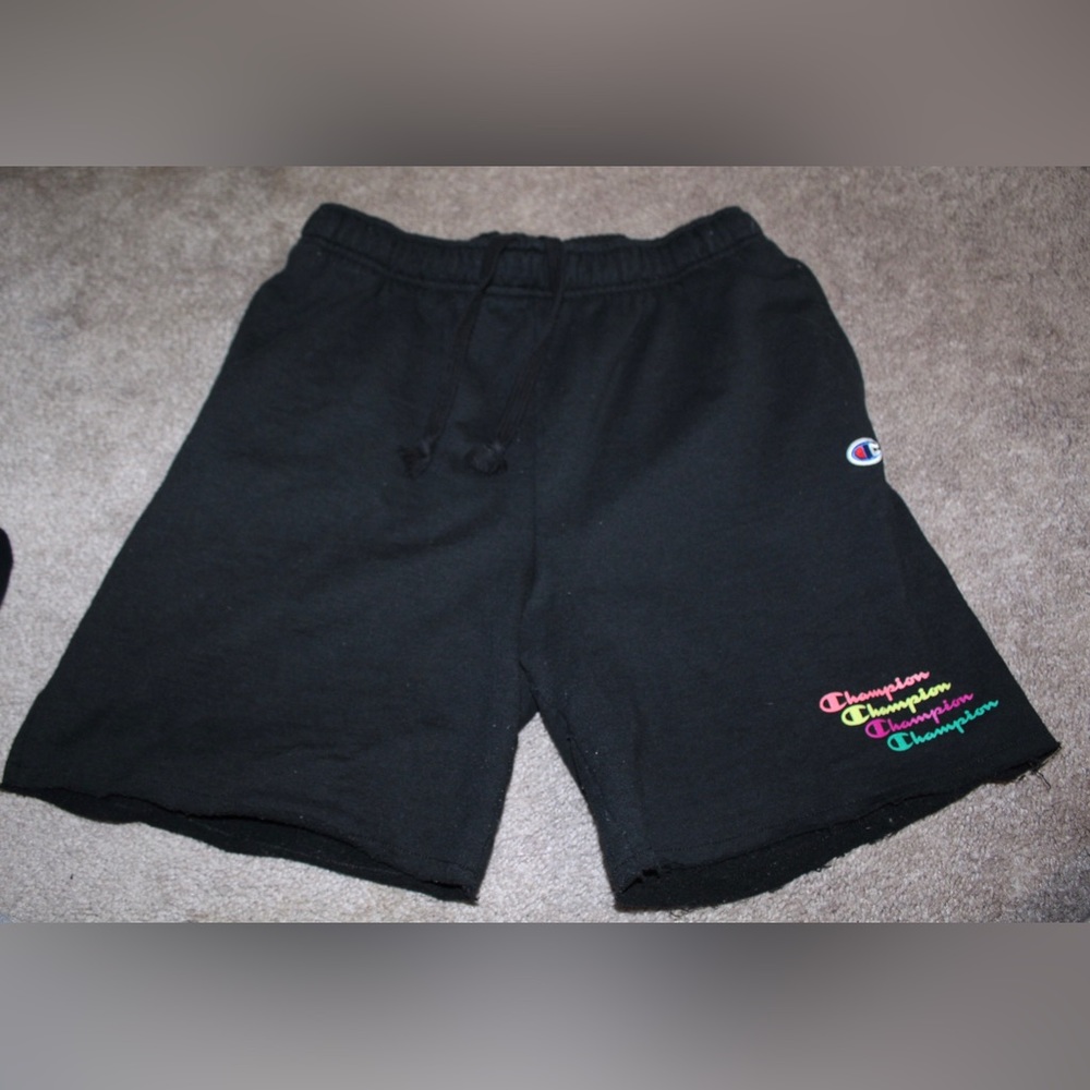 Black Champion Shorts